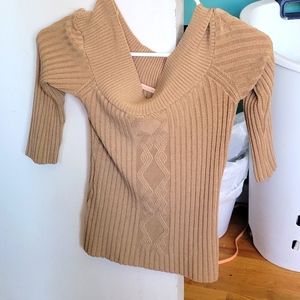 Thrifted forever 21 off the shoulder sweater